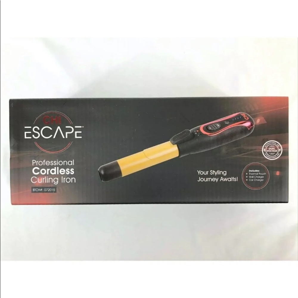 Chi escape professional cordless curling iron